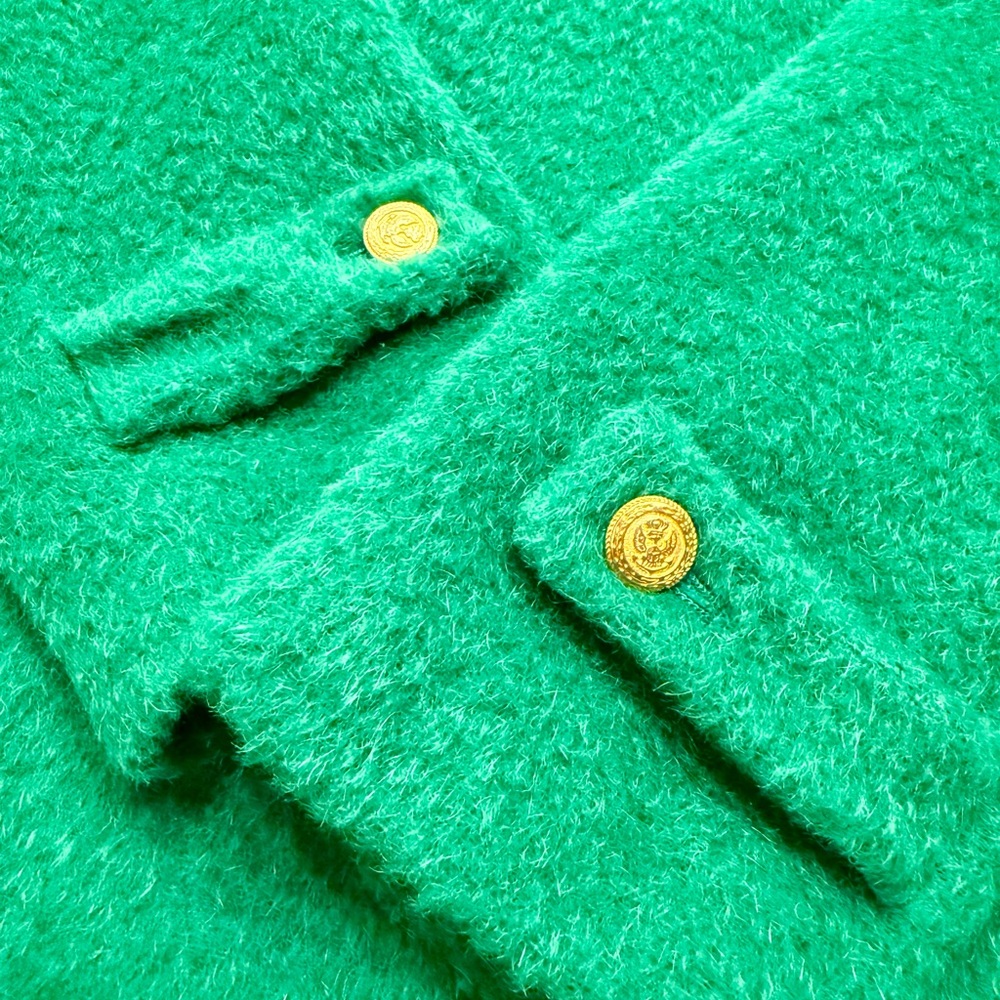 The Animals Observatory Electric Green Jaguar Coat - Picture 6 of 12